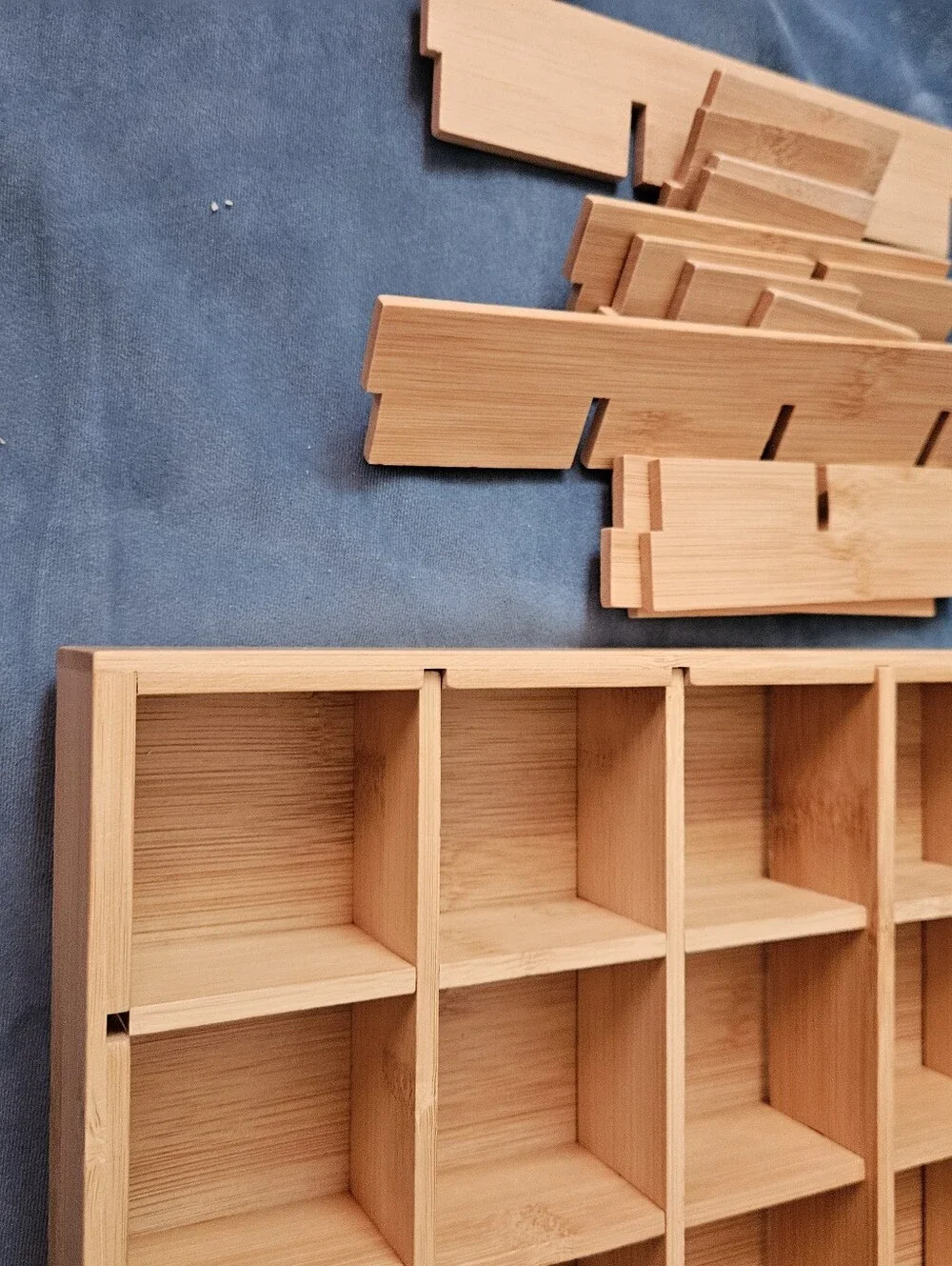 N/A bamboo organizer
